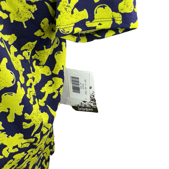 Lularoe Disney Medium Irma Tunic Top Toy Story Teacher Dinosaur Neon NWT - Picture 6 of 11